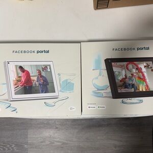 Set of 2 in Boxes Facebook Portal Video Calling Device